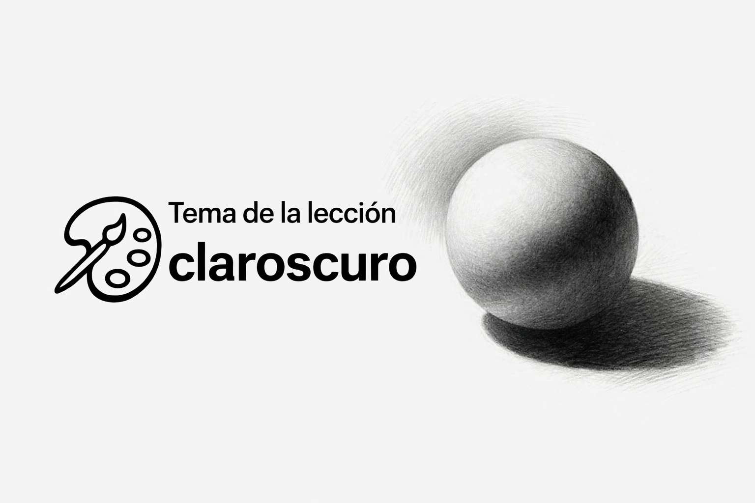 Ilustración de claroscuro en dibujo
