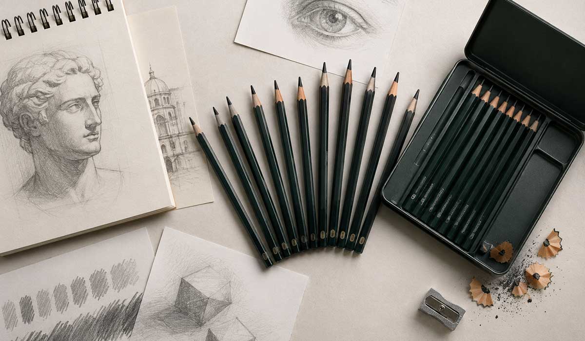 Lápices Faber-Castell 9000